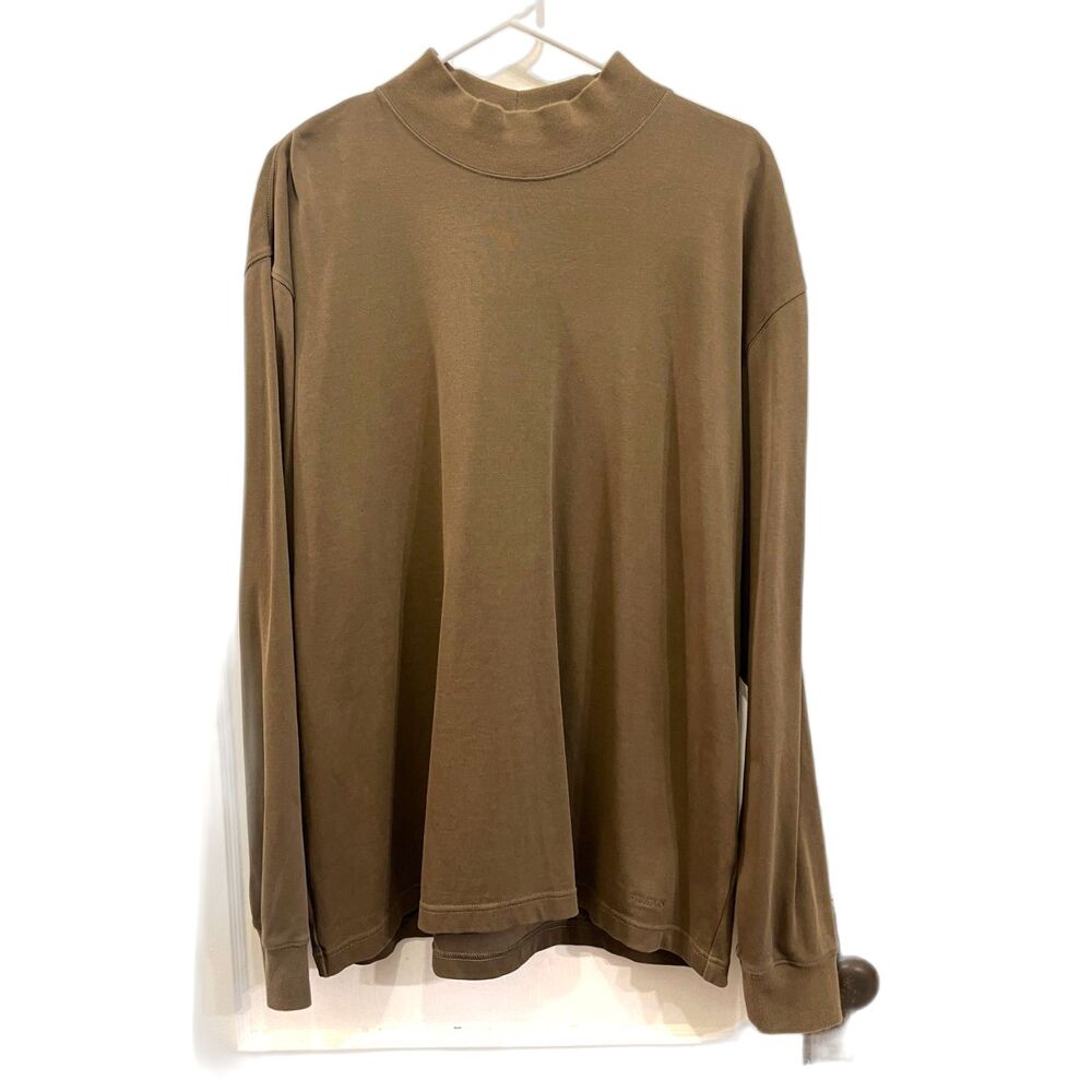 Filson Brown Pullover Long Sleeve Sweatshirt Top … - image 2